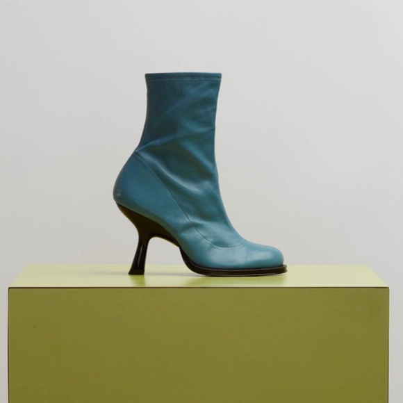 Simon Miller  blue jean Boots - Picture 1 of 2